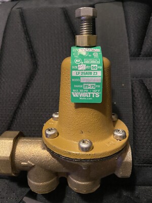 WATTS Water Pressure Regulator 3/4 LF 25 AUB Z3