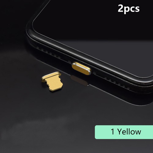2PCS Aluminum Alloy Anti Dust Plug For Phone 14 13 Max Lightning Port Cover - Zdjęcie 21 z 21