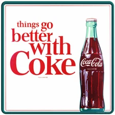 Coca-Cola TGBWC Bottle Wall Sticker Wall Art Decal 12 x 12