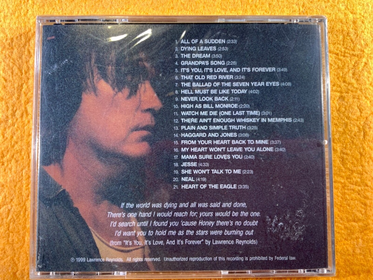 X7-61 LAWRENCE REYNOLDS Heart Of The Eagle .. SEALED .. 1999