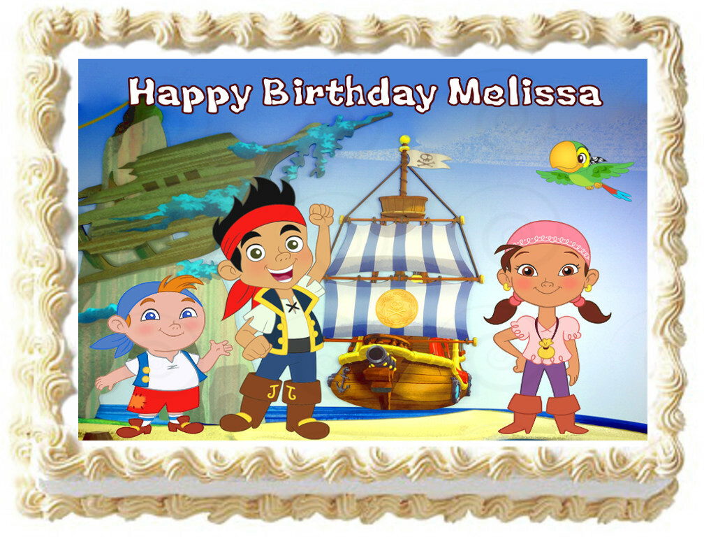J&M DECO Edible Cake Decoration Birthday Happy Birthday