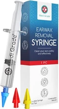Reusable, 3-tip Medi Grade Ear Wax Removal Syringe Kit
