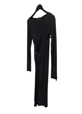 Louis Vuitton Black Long Sleeve Fluid Jersey Dress - XSMALL | eBay Louis Vuitton Black Long Sleeve Fluid Jersey Dress - XSMALL | eBay