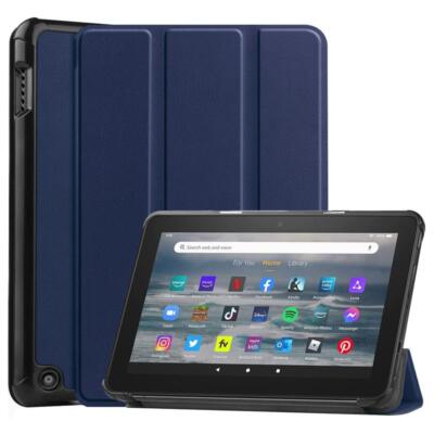 Hybrid Case For Amazon Kindle fire 7 12th generation Stand Smart Cover Leather