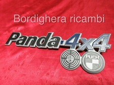 FIAT PANDA 4X4 SISLEY COUNTRY CLUB TREKKING SCRITTA SIGLA STEMMA BADGE EMBLEM 