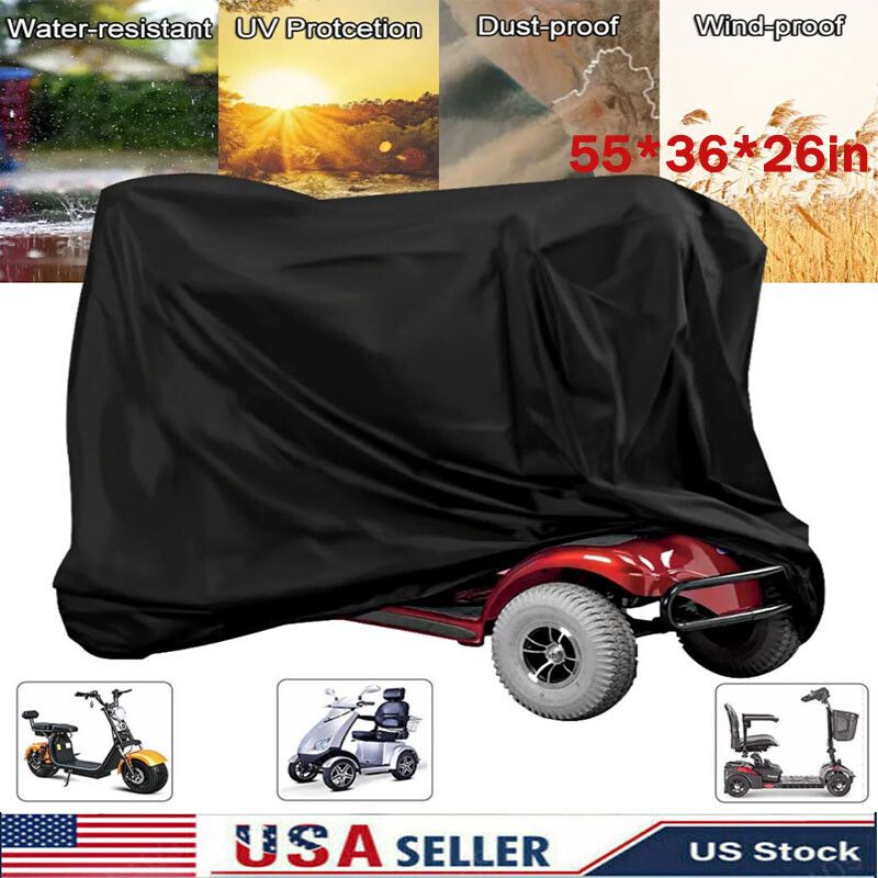 Mobility Storage Scooter Waterproof Cover Heavy Duty Lightweight Rain Protector