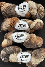100g Skein Of Ice Yarn Hand-dyed Sock Yarn, 75 Superwash Wool, 1 - 4 Avail.