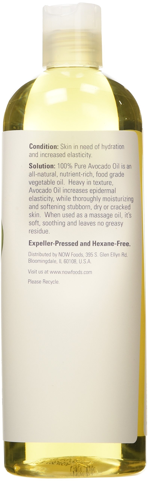 2x Bottles NOW 100% Pure Natural Essential Base Carrier Oil 16 oz USA made