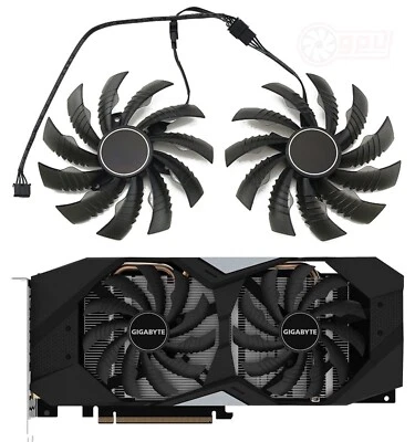 Gigabyte RTX 2070 2060 GTX 1660Ti EAGLE/SUPER WINDFORCE GPU Fan Set (OEM)