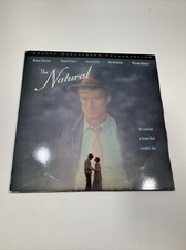 THE NATURAL 2-Laserdisc LD WIDESCREEN FORMAT VERY GOOD CONDITION