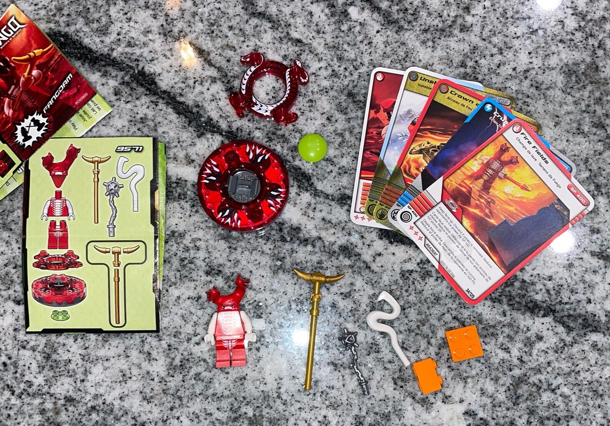 Spinner Lego Ninjago 9571 LEGO NINJAGO 9571 Fangdam Spinner 100