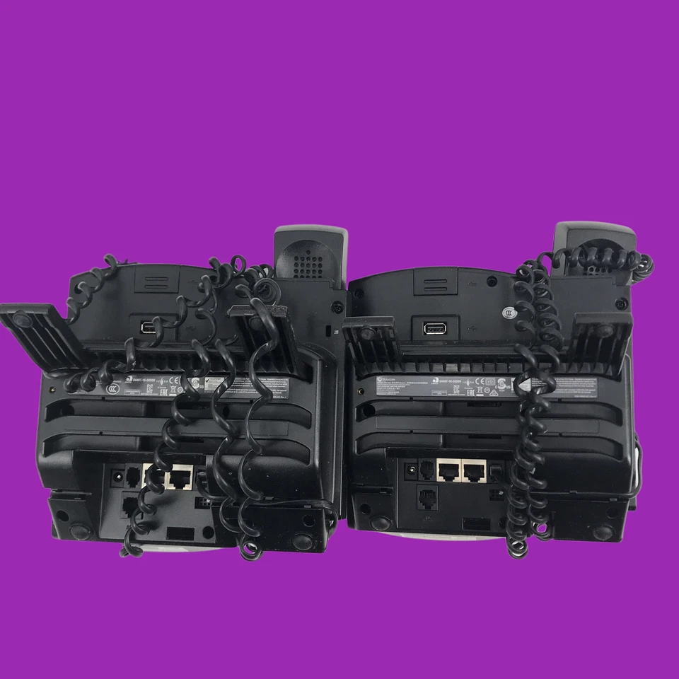 Lote de 10 telefones de mídia empresarial Polycom modelo VVX 501 #L7657 - Imagem 3 de 4