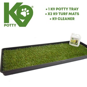 K9 Potty Pet Dog Puppy Toilet Mat Indoor Outdoor Training K9 Size 100cmx40cm Ebay