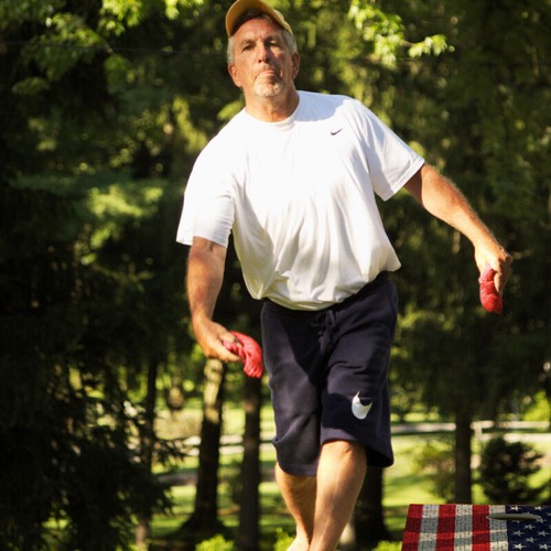 3'x2' Cornhole Board Bag Toss Game Set Wooden American Flag for Outdoor US STOCK - Picture 8 of 12