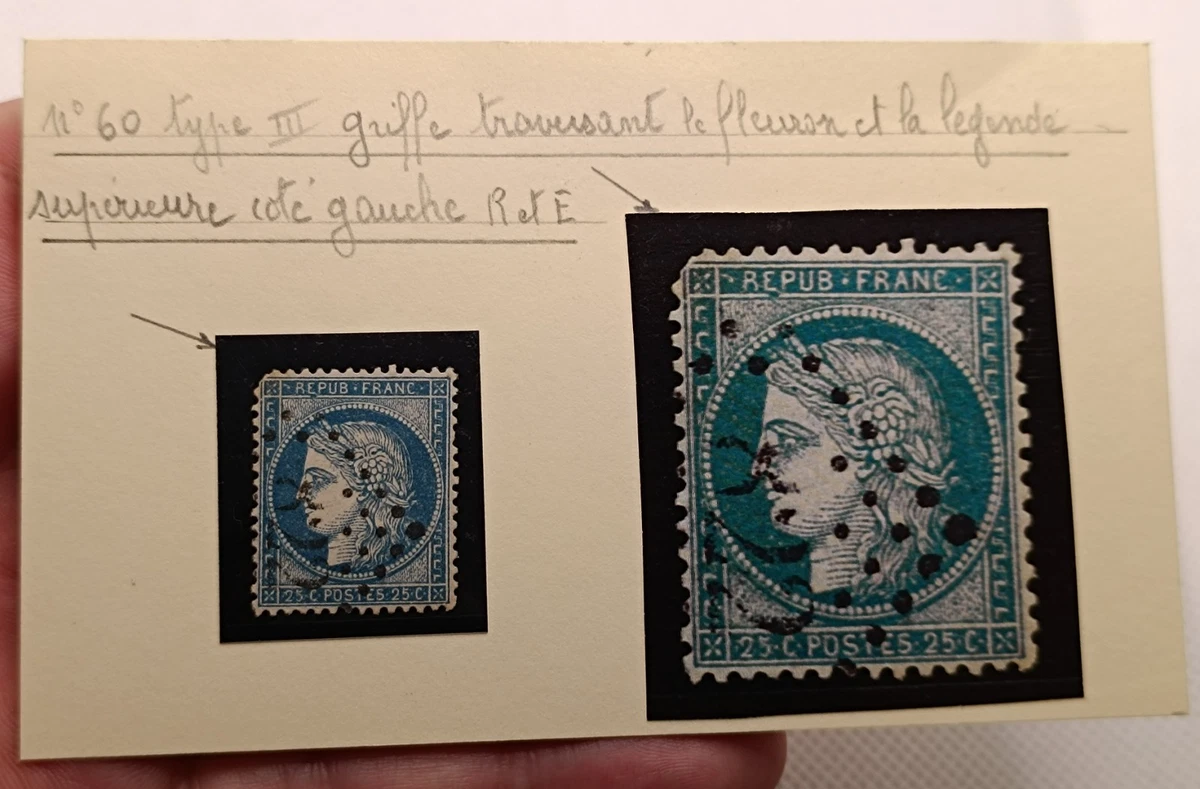 TIMBRE FRANCE CÉRÈS n°51 Neuf**, cote de 200 euros. BEAU TIMBRE. EUR 1