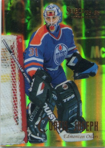 1995 Select Certified Curtis Joseph [Mirror Gold] #84 card