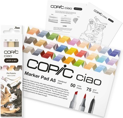 COPIC Marker ciao ''LAYER & MIX Starter Set'' Pets