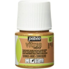 Peinture pour verre - Vitréa 160 - Pébéo - Or - 45ml