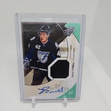 2010-11 SPx - Rookie Auto Jersey Dana Tyrell #172 /799 (AU, MEM, RC)