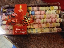 110 Vintage Plastic Advertising Thimbles