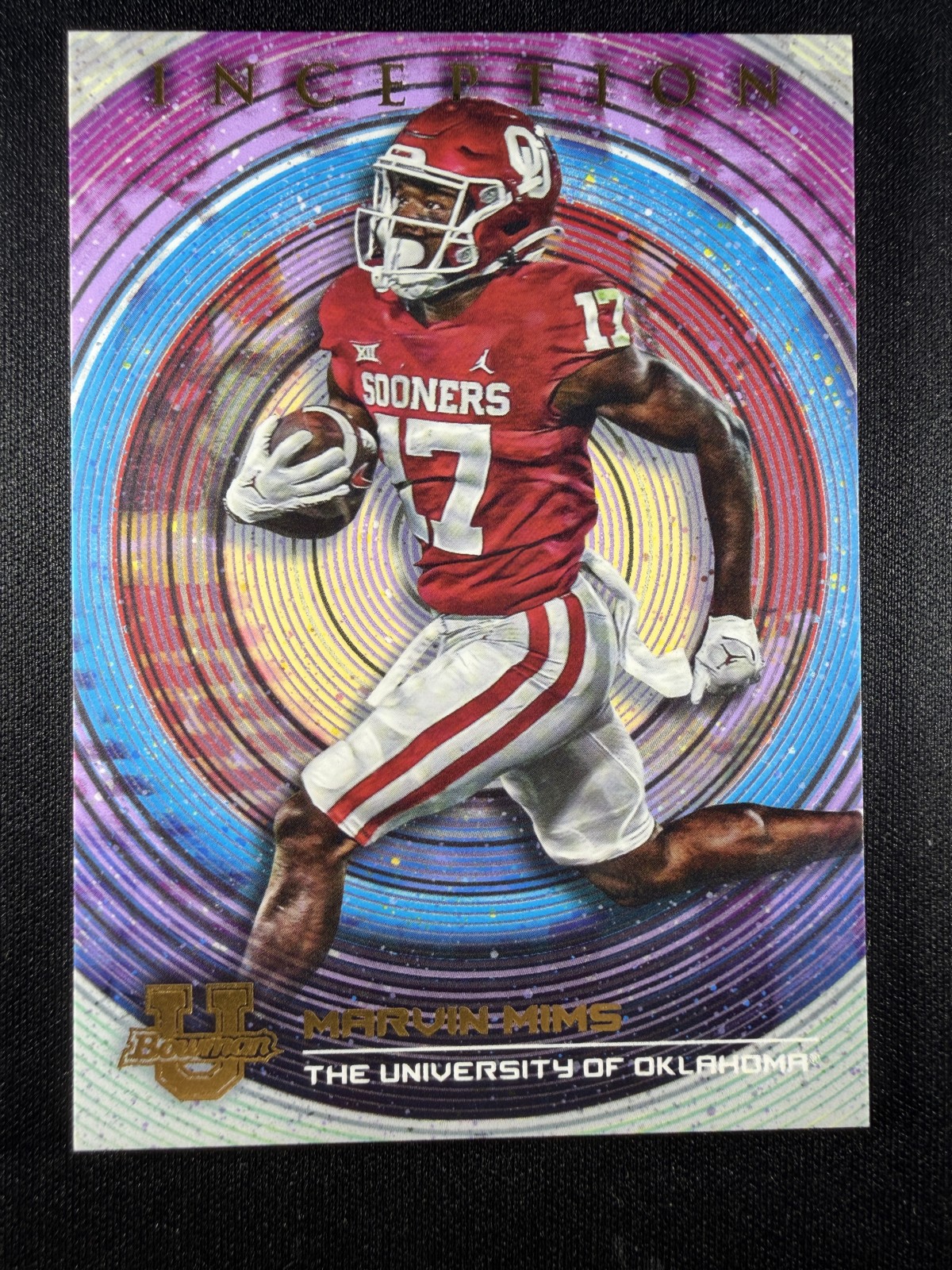 2022-23 Bowman Inception University - Marvin Mims #33 (RC)