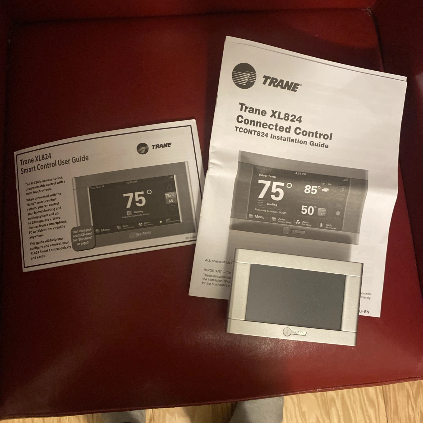 Trane XL824 Connected Control Programmable Wi-Fi Thermostat
Opens in a new window or tab