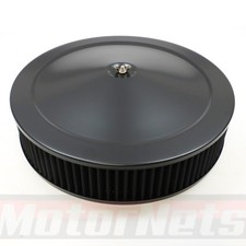 Air Cleaner 14x3 Holley Edelbrock Rochester Aed Muscle Black Drop Recessed