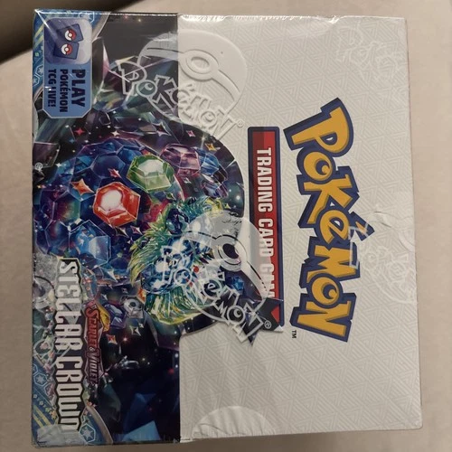 Pokemon Scarlet & Violet Stellar Crown Booster Box Sealed