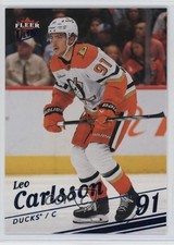 2025-26 Upper Deck Fleer Ultra SP Ice 25/100 Leo Carlsson #141 0z55
