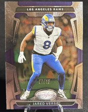 2025 Panini Certified - LA Rams Jared Verse Purple Mirror /13