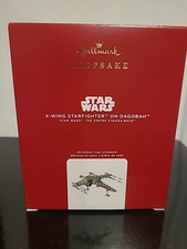 2020 Hallmark Keepsake Star Wars X-Wing Starfighter on Dagobah Ornament - NEW
