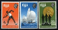 Fiji 1969 Third South Pacific Games set SG 411-413 MNH mint *combined postage*