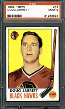 1969 Topps #67 Doug Jarrett - PSA 9