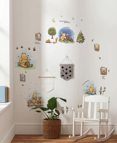 Papier Peint Winnie L Ourson sur