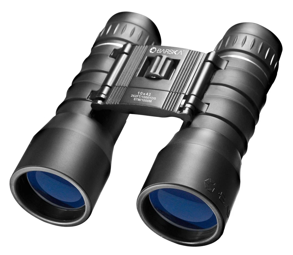 Barska 10x42, Lucid View Binocular, Black, Compact, Blue Lens: AB11364 - Image 2 of 3