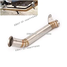 Motorcycle Slip On Exhaust System Mid Link Pipe Modified For Duke 690 2012-2018