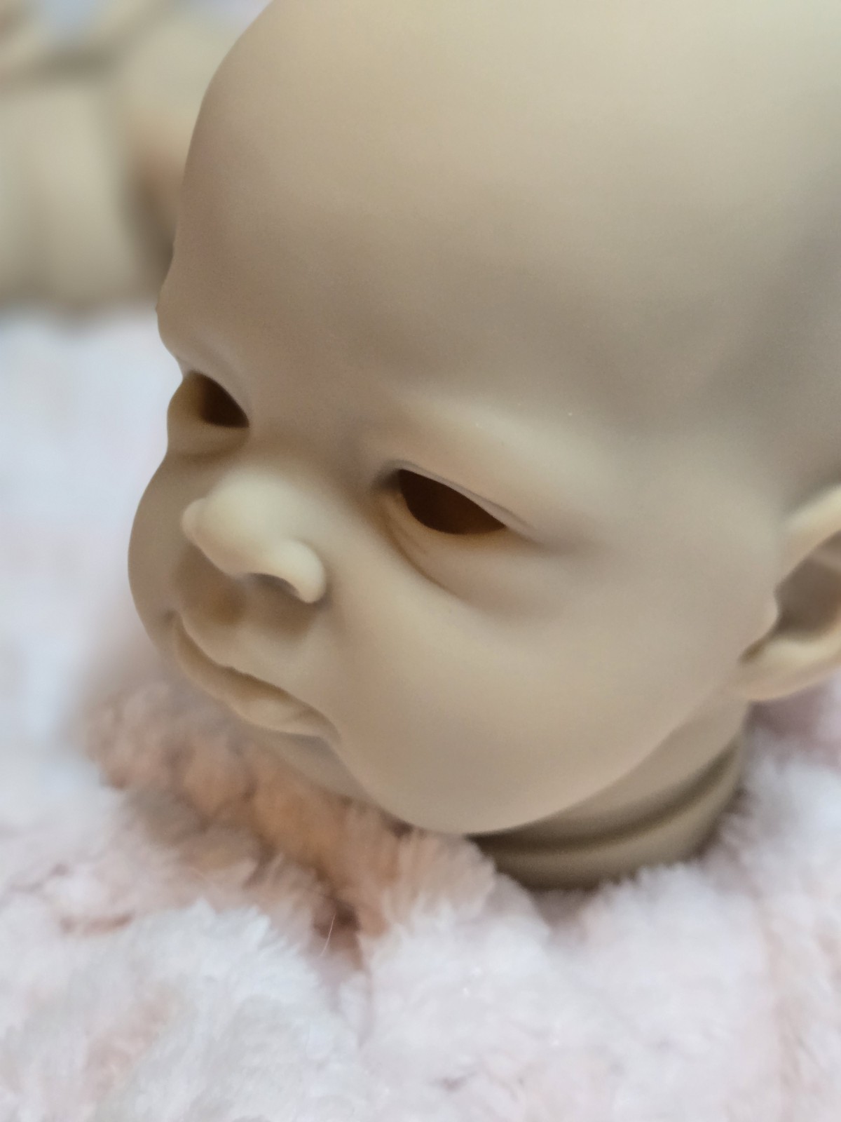 REBORN BABY DOLL KIT NEW 22 inch sulky bum soft vinyl FREE POSTAGE new ref1