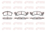 Remsa Bremsbelagsatz, Scheibenbremse 0537.02 FüR Buick Cadillac Chevrolet