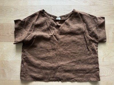 Elizabeth Suzann Georgia Heavy Linen Pecan XS