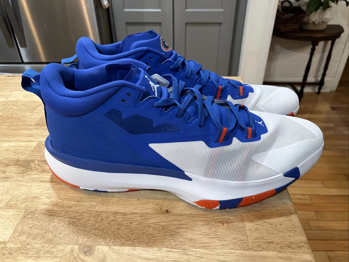 Jordan Zion 1 Florida Gators PE Size 18 Player Edition Team Issued #33 RARE!!! Jordan Zion 1 PE Florida Gators Home for Sale | Authenticity  main image 2