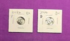 2026 P & D Emerging Liberty Dimes "BU"  In Coin Flips! **FREE SHIPPING**#wj418