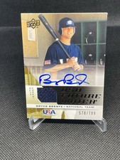 2009 Upper Deck Signature Stars USA Future Watch Bryce Brentz Auto #UFWA-5 #/799