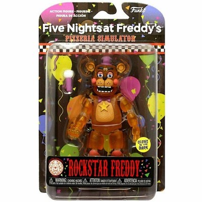 Five Nights at Freddys Pizzeria Simulator Rockstar Freddy Translucent GITD Pizza