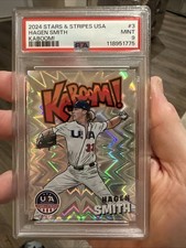 2024 STARS & STRIPES USA HAGEN SMITH КАВООМ! PSA 9