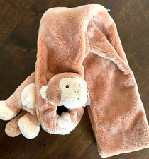 NEW GUND Kids Wearabouts Monkey Neck Scarf Mittens One size NWT