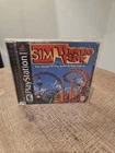Sim Theme Park Sony PlayStation 1 CIB Tested