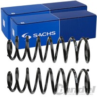 2X Sachs Fahrwerksfedern Satz Hinten Passend FÜR CitroËN Jumpy Fiat Scudo