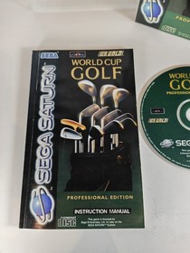 Sega Saturn - World Cup Golf - OVP CIB