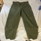 Vtg 1974 Vietnam Era USGI Mens Trousers Utility Military Army OD Green 35W 28L