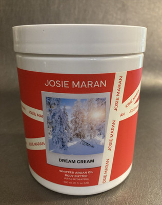 Josie Maran Whipped Argan Oil Body Butter DREAM CREAM 20 oz Jar